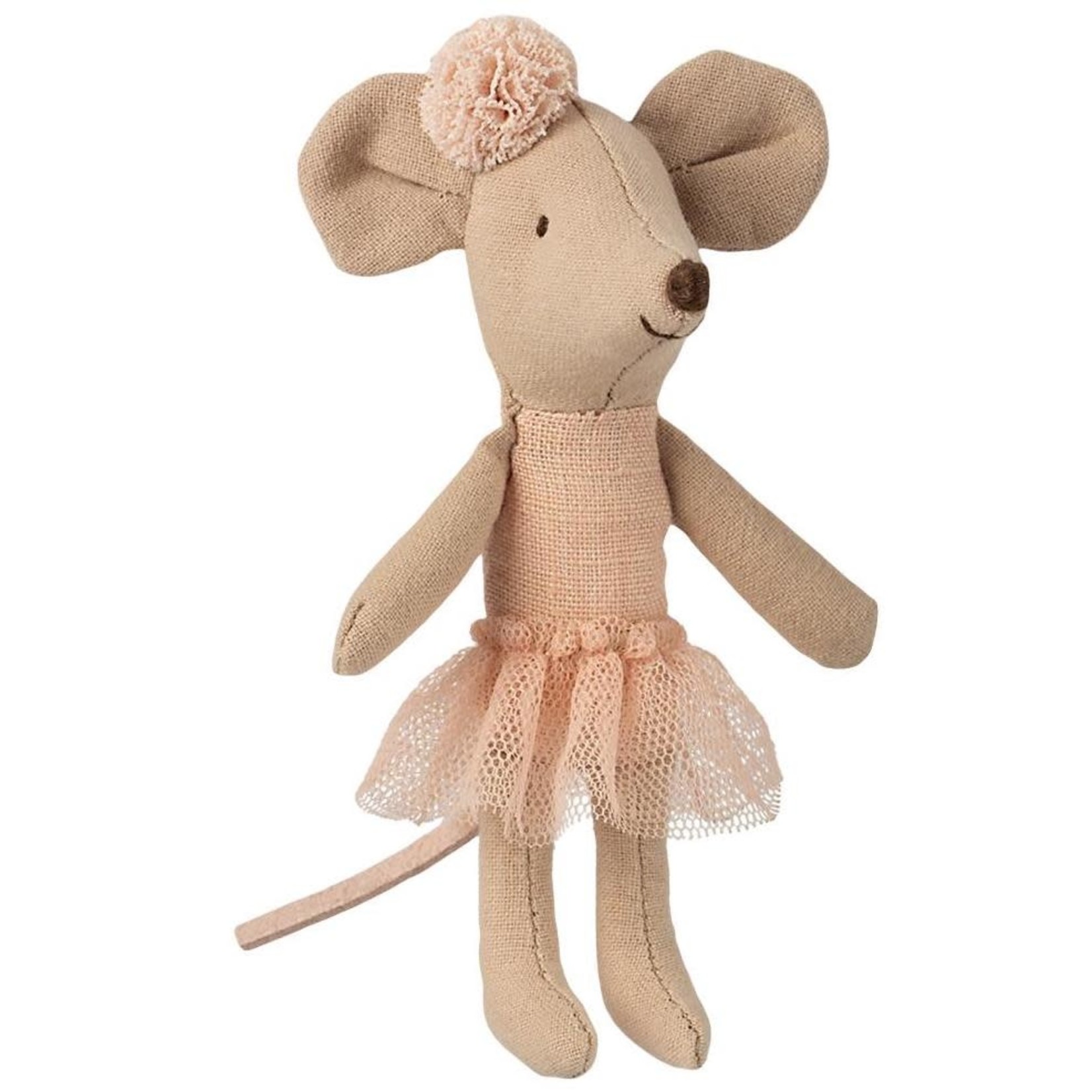 Maileg Maileg Ballerina Little sister Mouse - Light pink