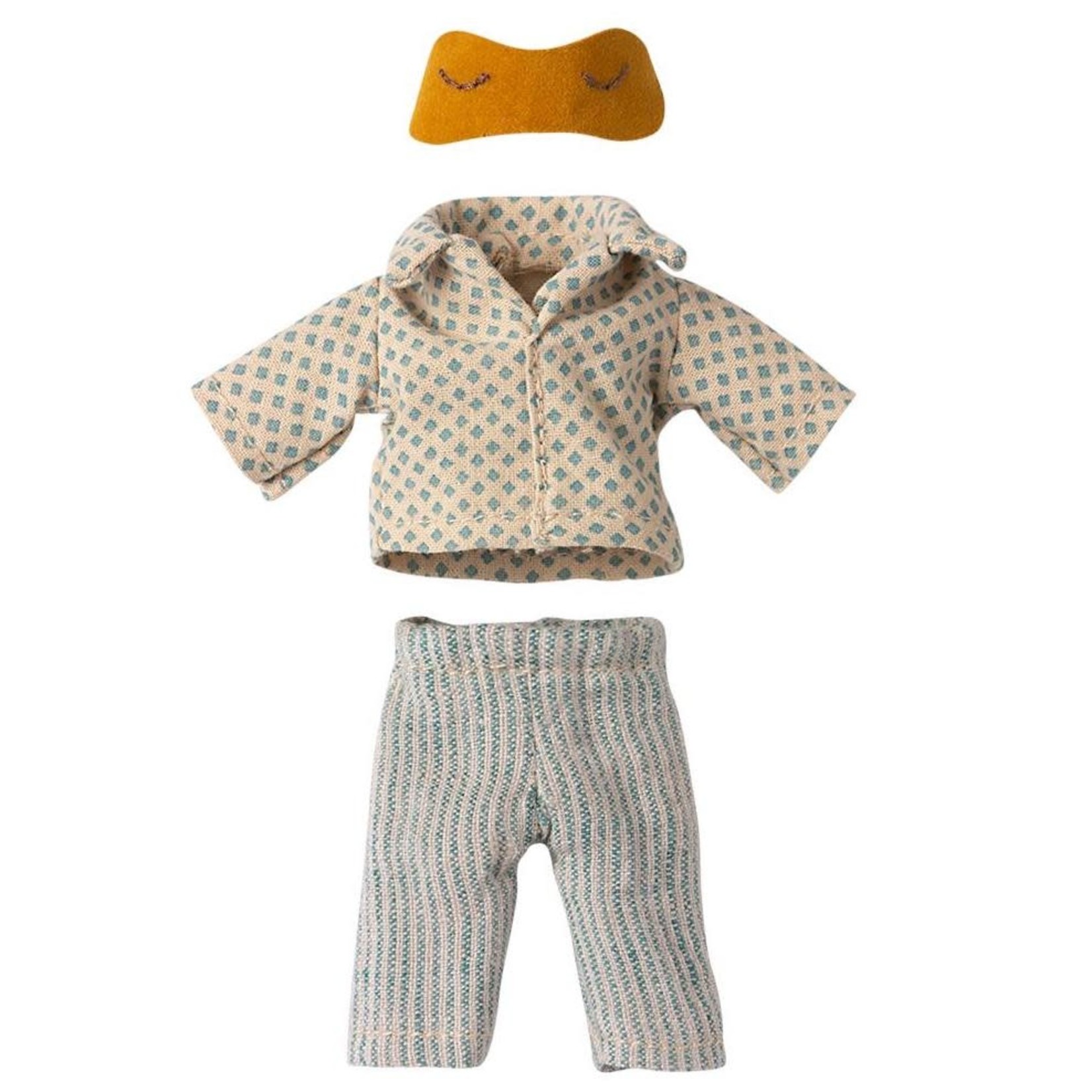 Maileg Maileg Spots and Stripes Pyjamas CLOTHES for dad mouse