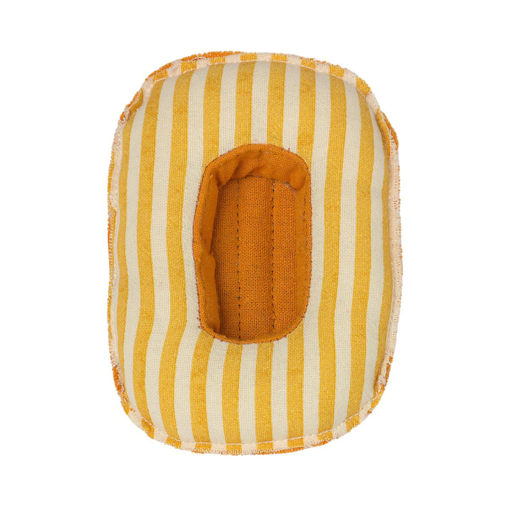 Maileg Maileg Yellow Stripe Rubber Dinghy boat for Small mouse