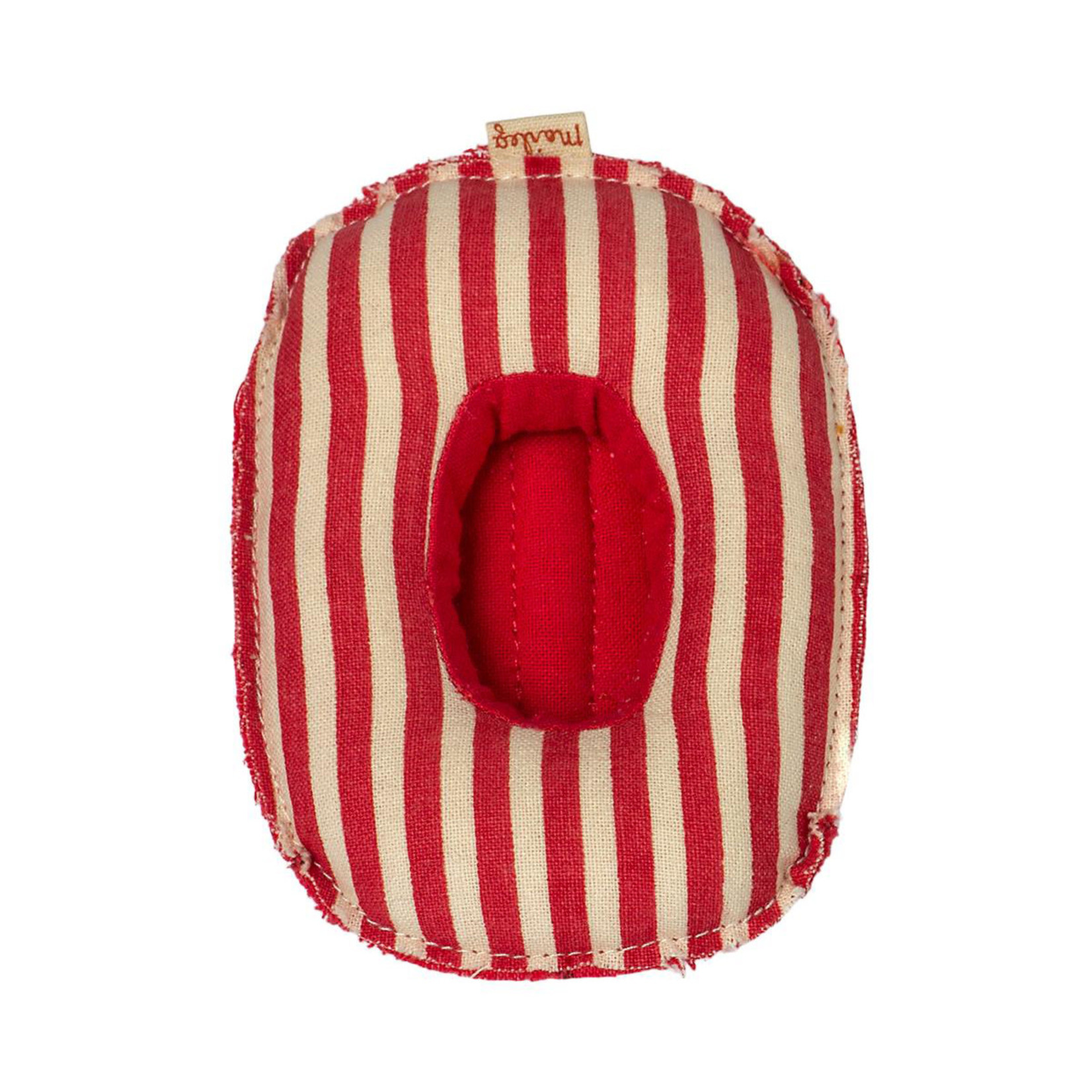 Maileg Maileg Red Stripe Rubber Dinghy boat for Small mouse