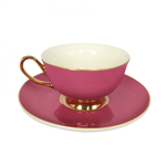 BoDuck Teacup and Saucer in PRETTY PINK