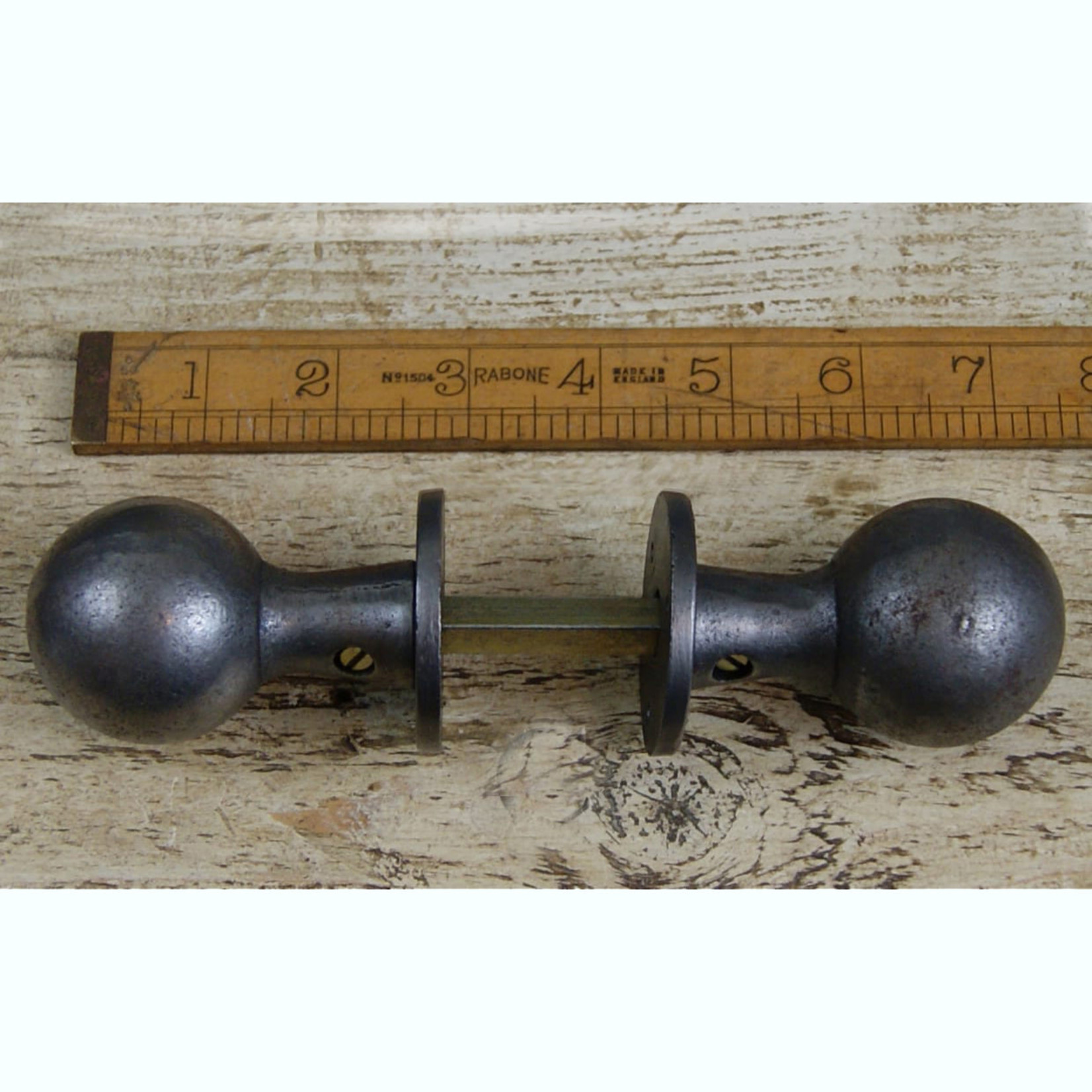 IRON RANGE Door BALL Knob Cast Anitique IRON