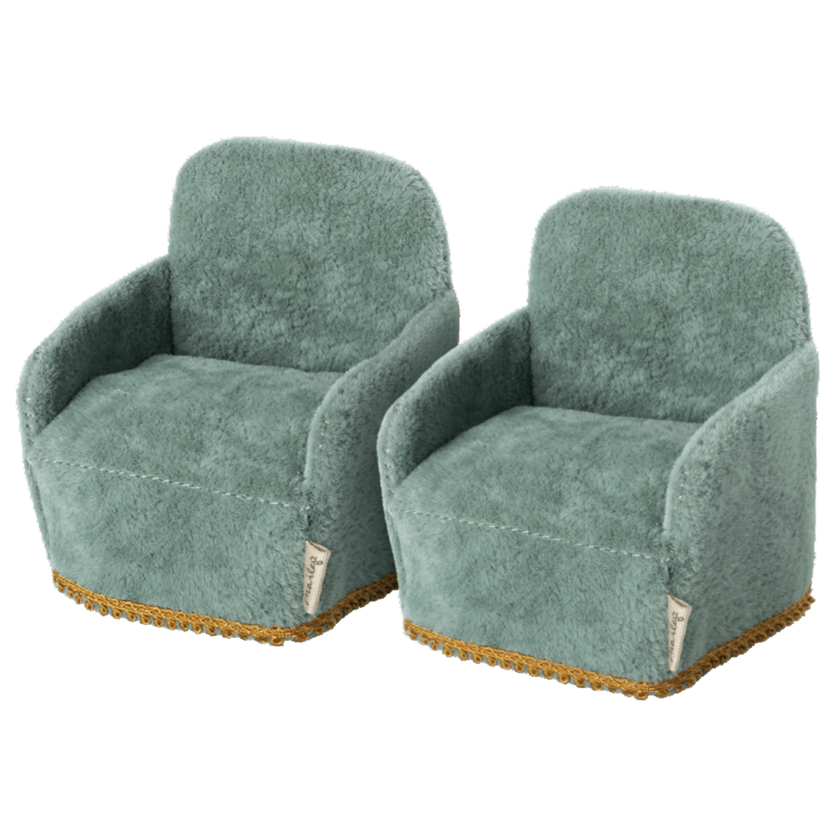 Maileg Maileg Velvet Chair 2 pack for Mouse