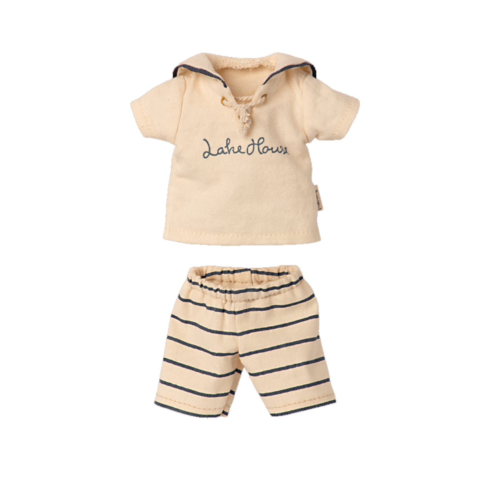 Maileg Maileg Rabbit Sailor Off white striped size 2