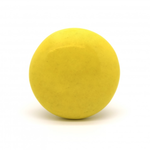 Flat Yellow Ceramic Cupboard Knob