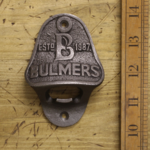 IRON RANGE BULMERS Bottle Opener Wall Mounted Cider Cast Ant Iron