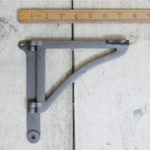 IRON RANGE Table Leaf Swivel Bracket Lugs Cast Antique Iron 180mm