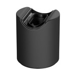 CCIT Esse14 wall or ceiling lampholder with S14d fitting - Waterproof IP44 - Finish Black