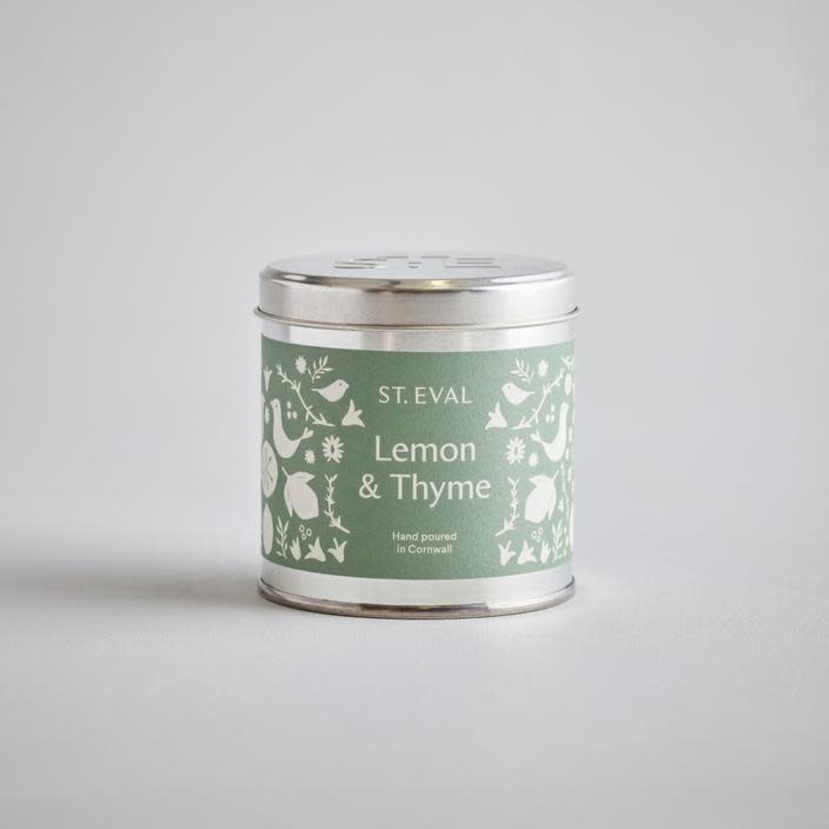 St. Eval St Eval Lemon and Thyme Summer Tin Candle