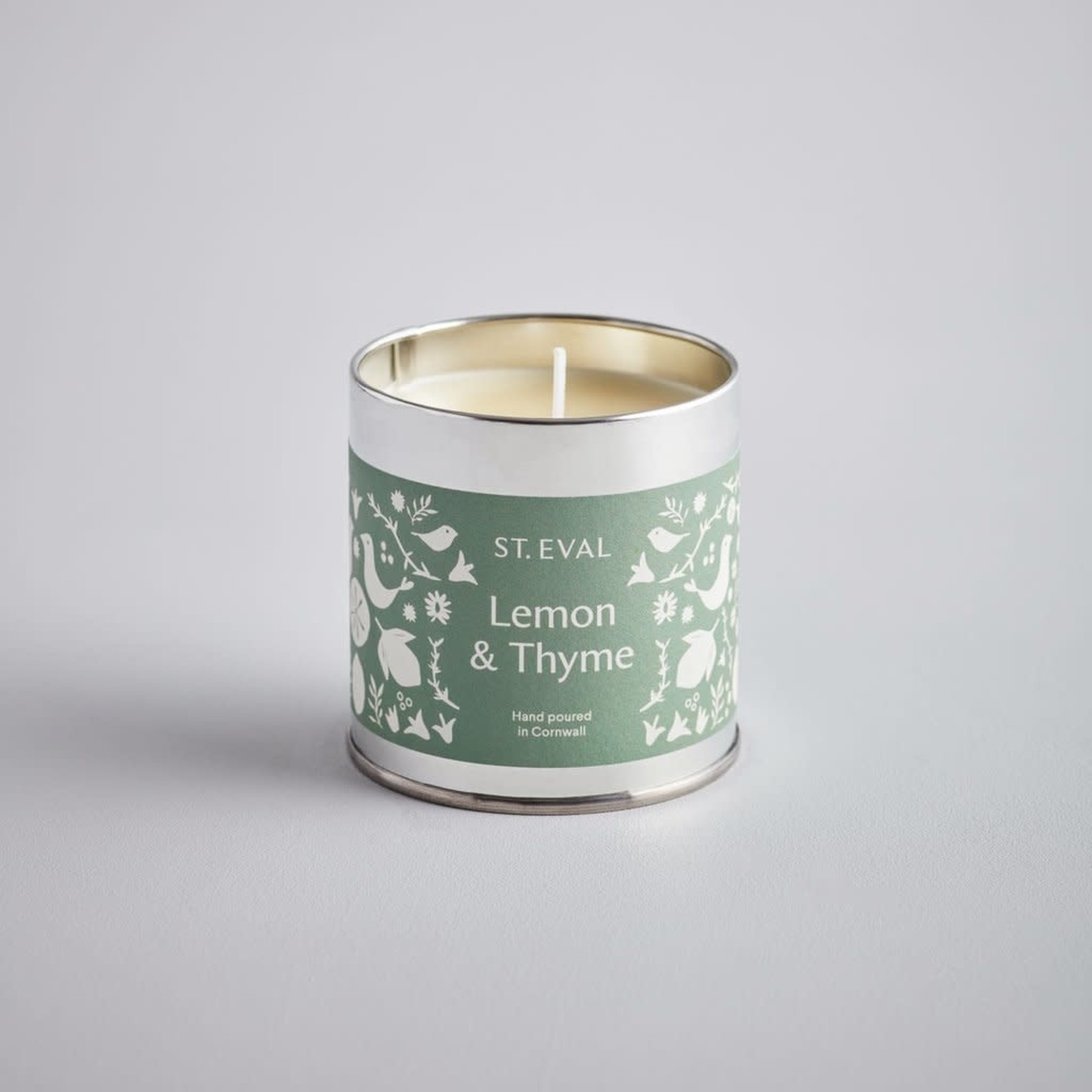 St. Eval St Eval Lemon and Thyme Summer Tin Candle