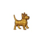 Sass and Belle Gold Terrier Drawer Knob