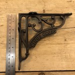 IRON RANGE 6" x 6" KINGS CROSS Shelf / Wall Bracket Heritage Cast Ant Iron