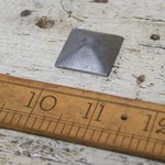 IRON RANGE Square Stud / Nail Antique Iron 25mm