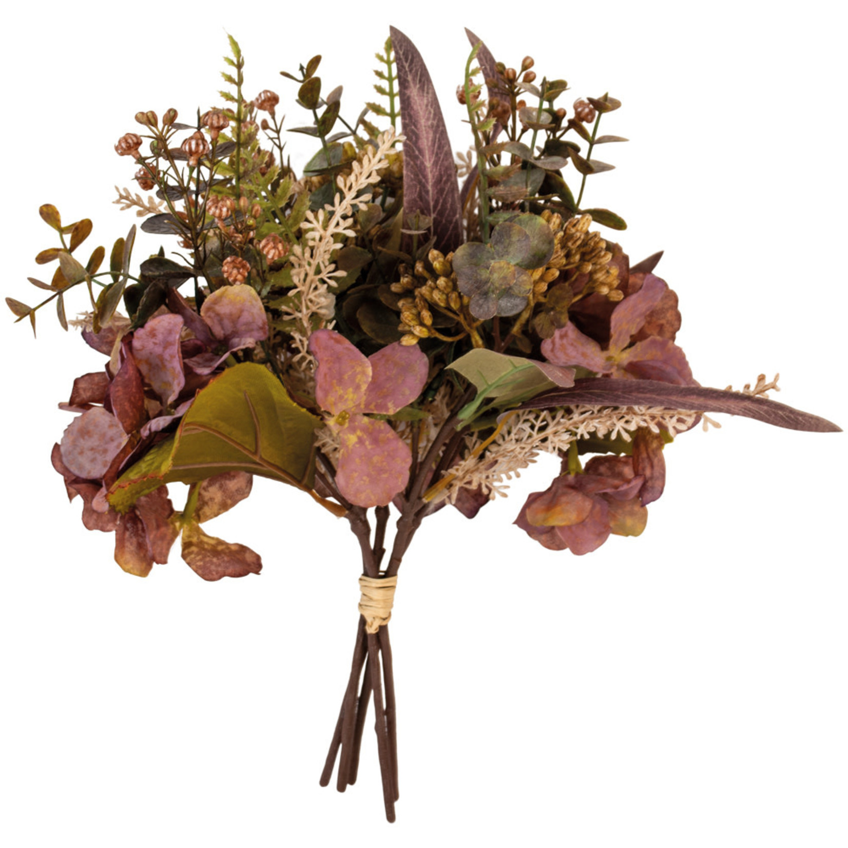 Grand Interiors Hydrangea Autumn Bouquet Mauve