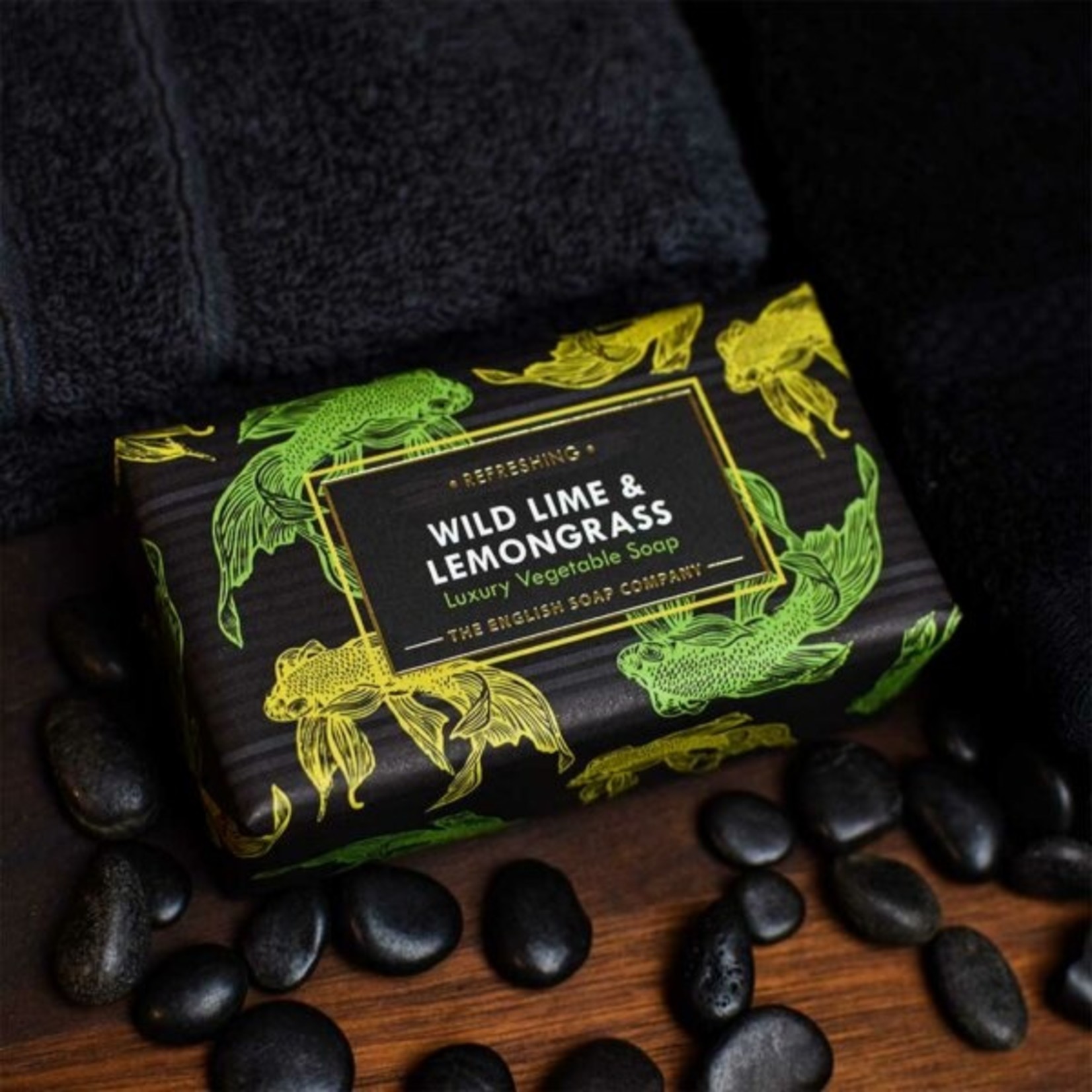 English Soap Company Wild Lime and Lemongrass Soap Bar 190g