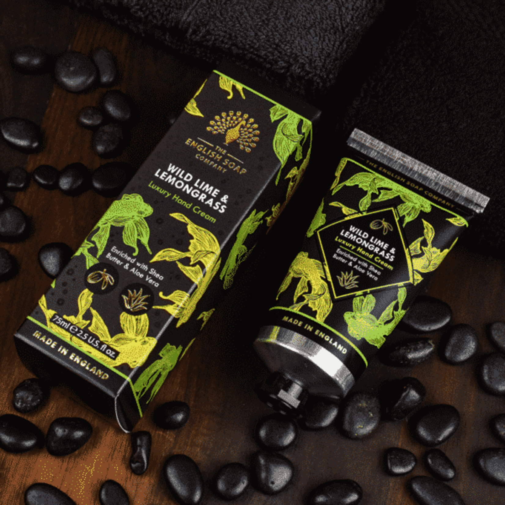 English Soap Company Wild Lime and Lemongrass Hand Cream 75ml