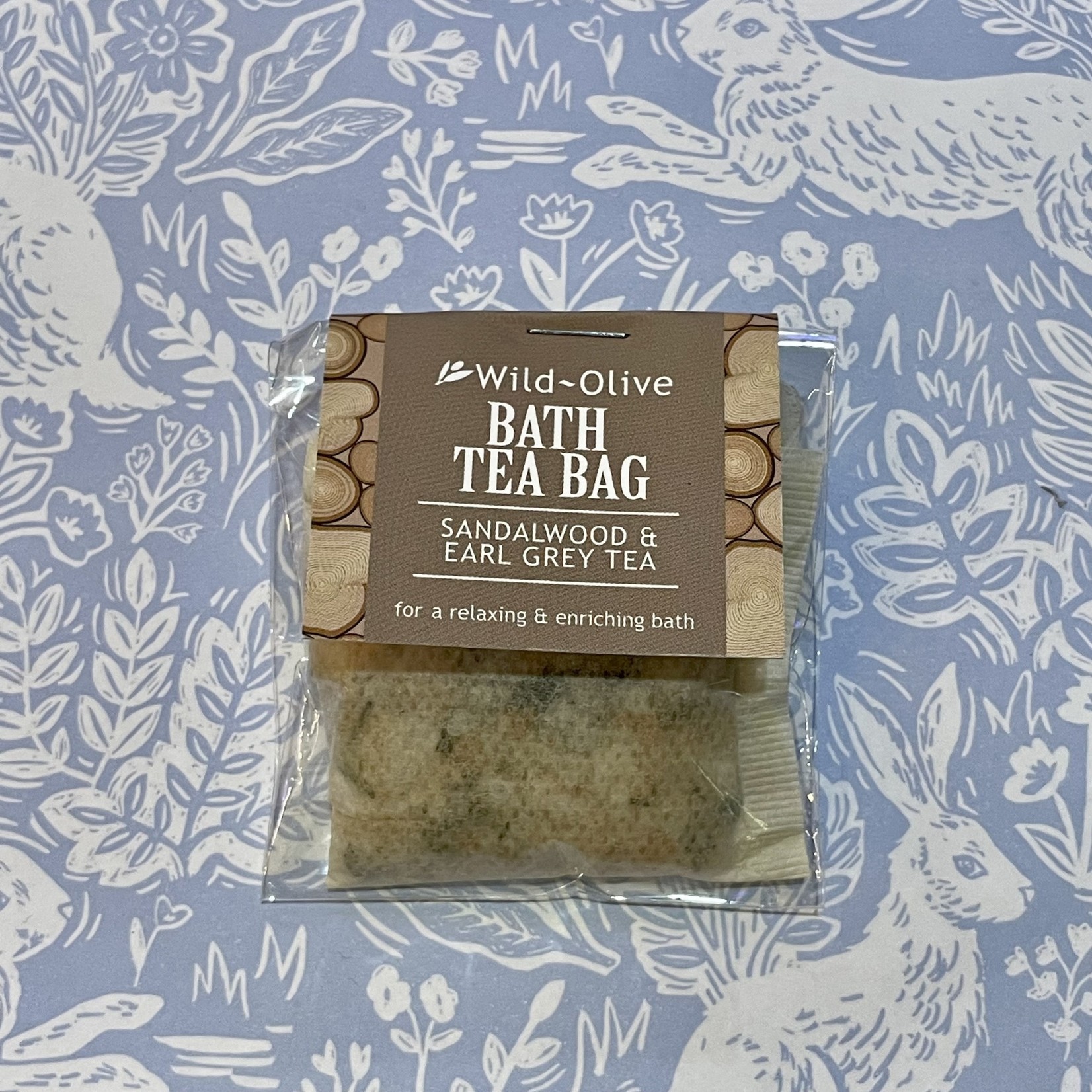 Wild Olive Wild Olive Earl Grey and Sandalwood Bath Tea Bag