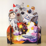 AllJoy Design Spaceman Pop Up 3D Card