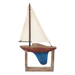 Nautical Homeware Sailboat with Stand