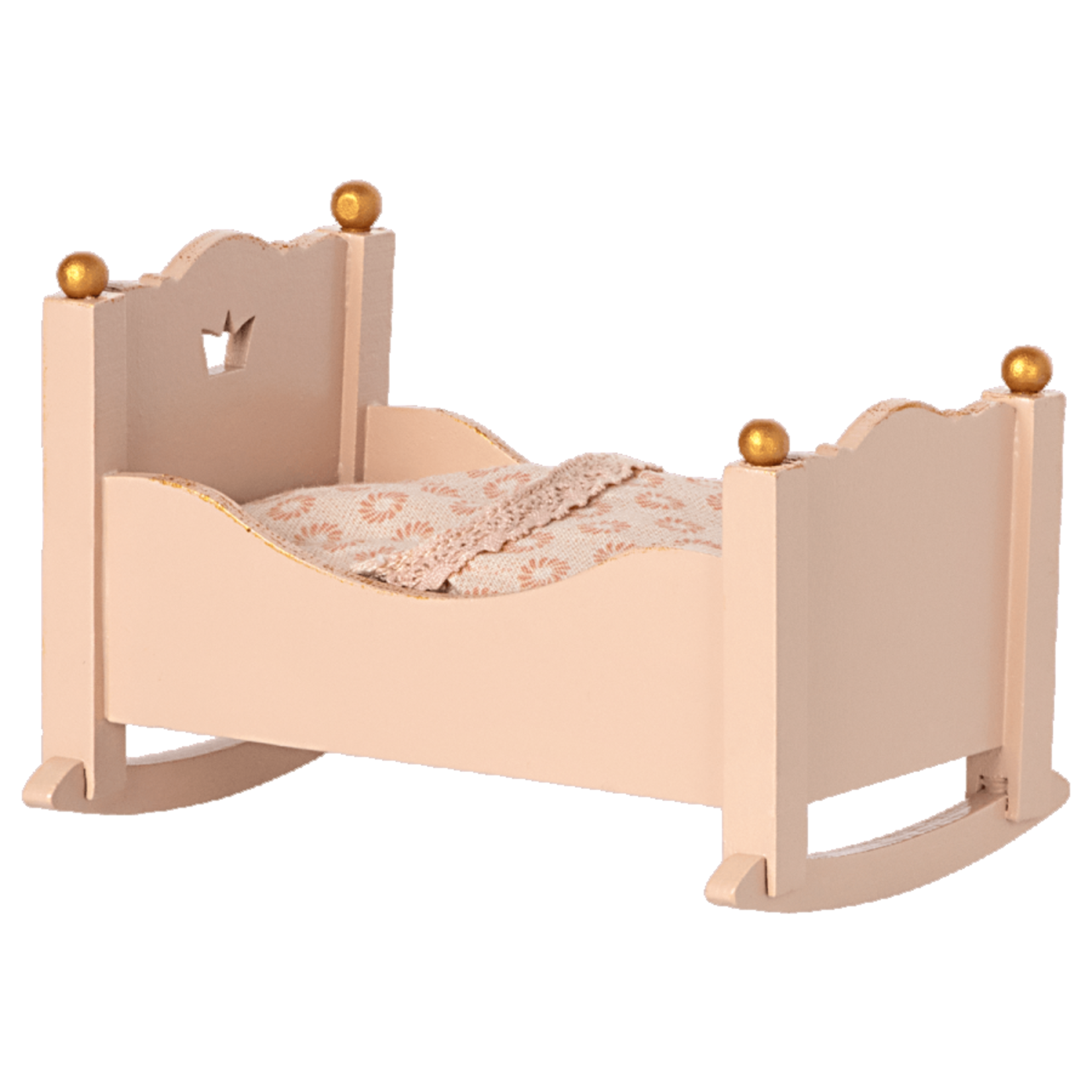 Maileg Maileg Rose Cradle for Baby Mouse