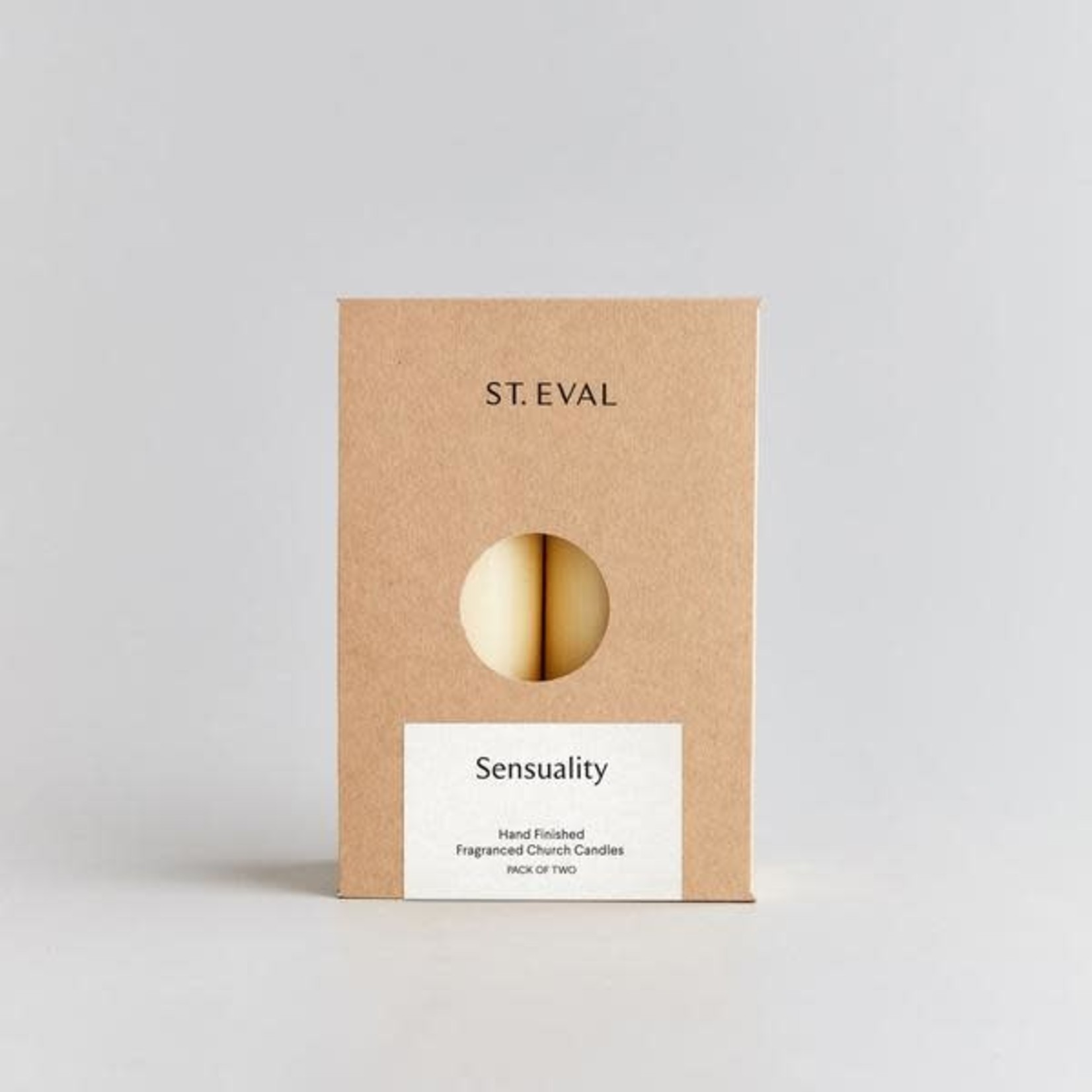 St. Eval St Eval Sensuality 2"x6" Pillar Candle, pack of 2