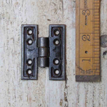 IRON RANGE ‘H’ Hinge Cast Antique Iron tall 6cm x 5cm wide