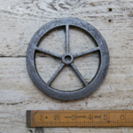 IRON RANGE Castor Wheel Industrial Cast Iron 5”/125mm hole