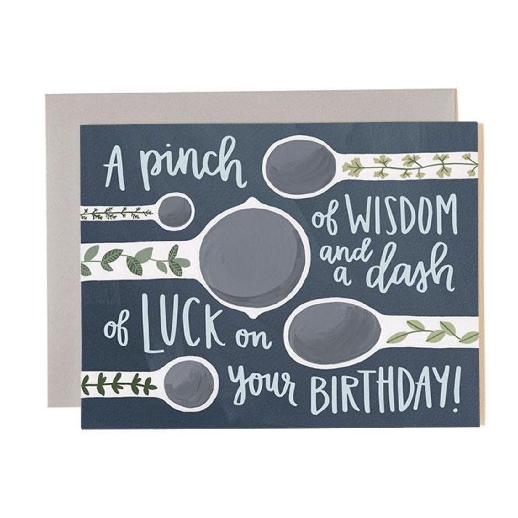 Teaspoon Birthday Card