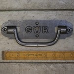 IRON RANGE Chest Lifting Handle GWR Heavy Cast Antique Iron 8" / 200mm