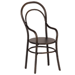 Maileg Maileg Chair with armrest Mini Black