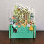 AllJoy Design Greenhouse Cats Pop Up Card