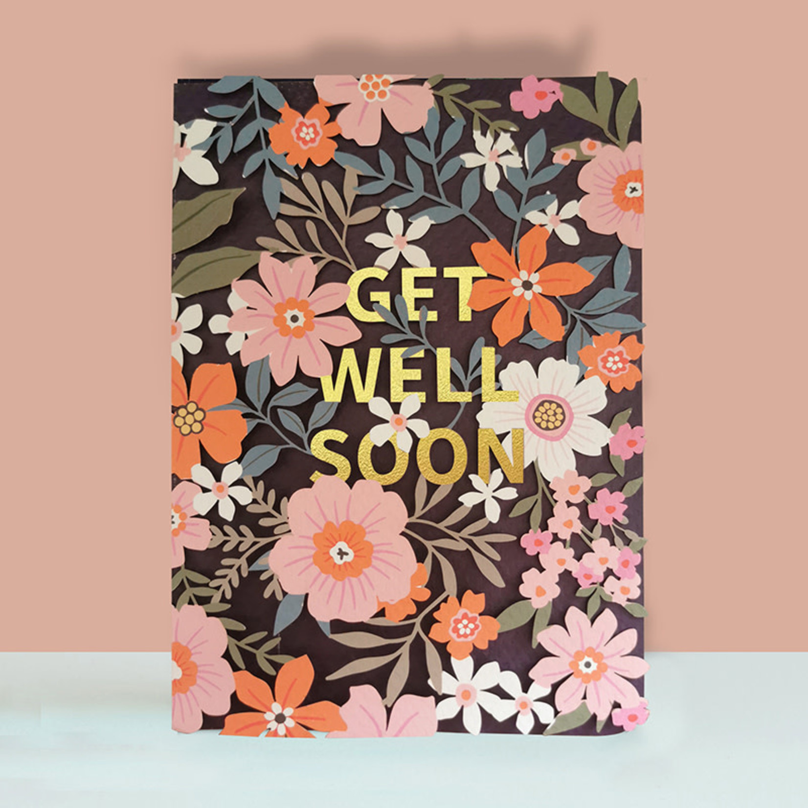 AllJoy Design Get Well Soon Laser Cut Card