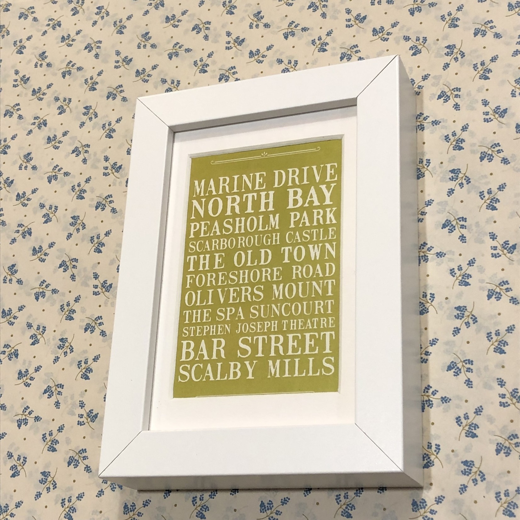 Homebird Art Homebird TINY Print Scarborough Streets