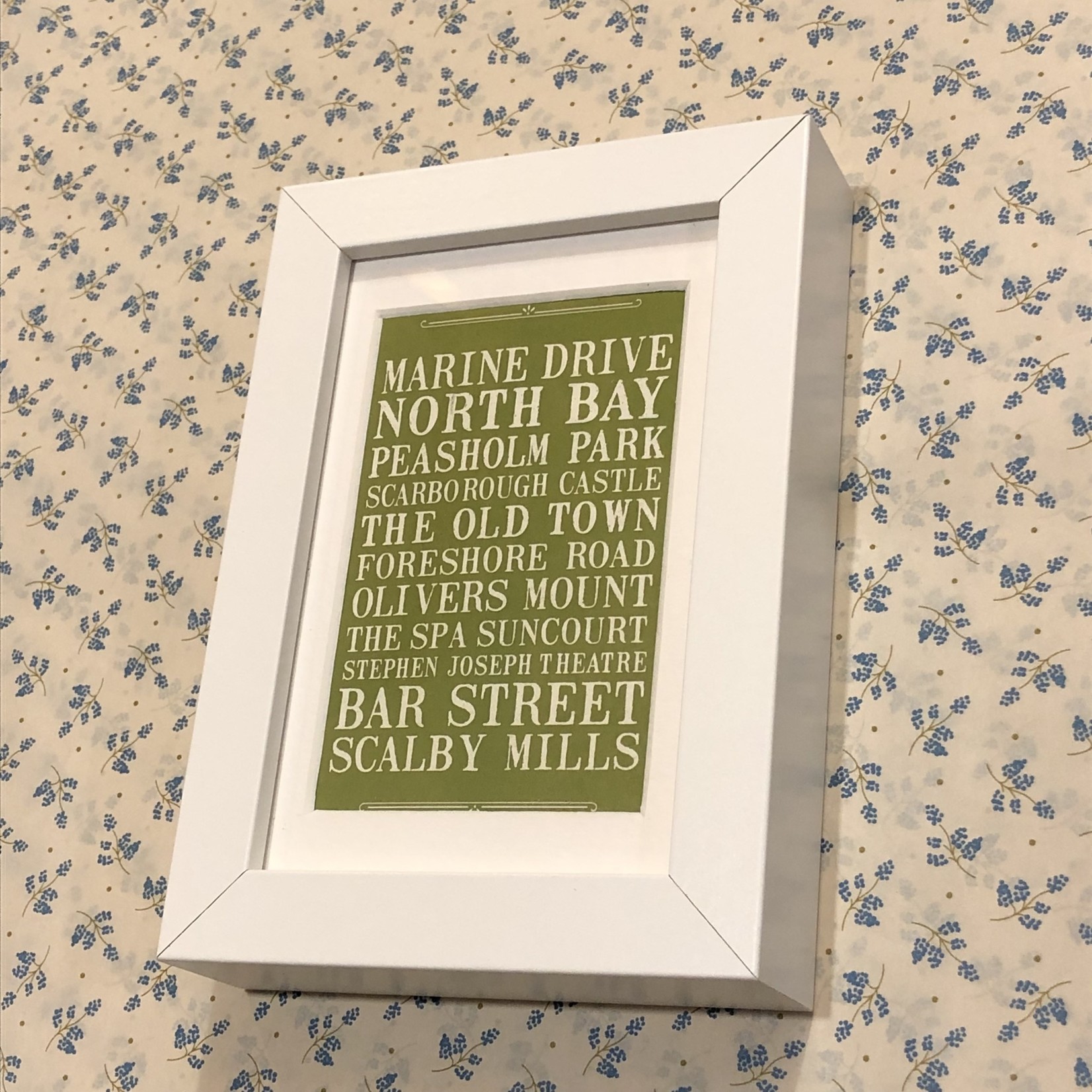 Homebird Art Homebird TINY Print Scarborough Streets