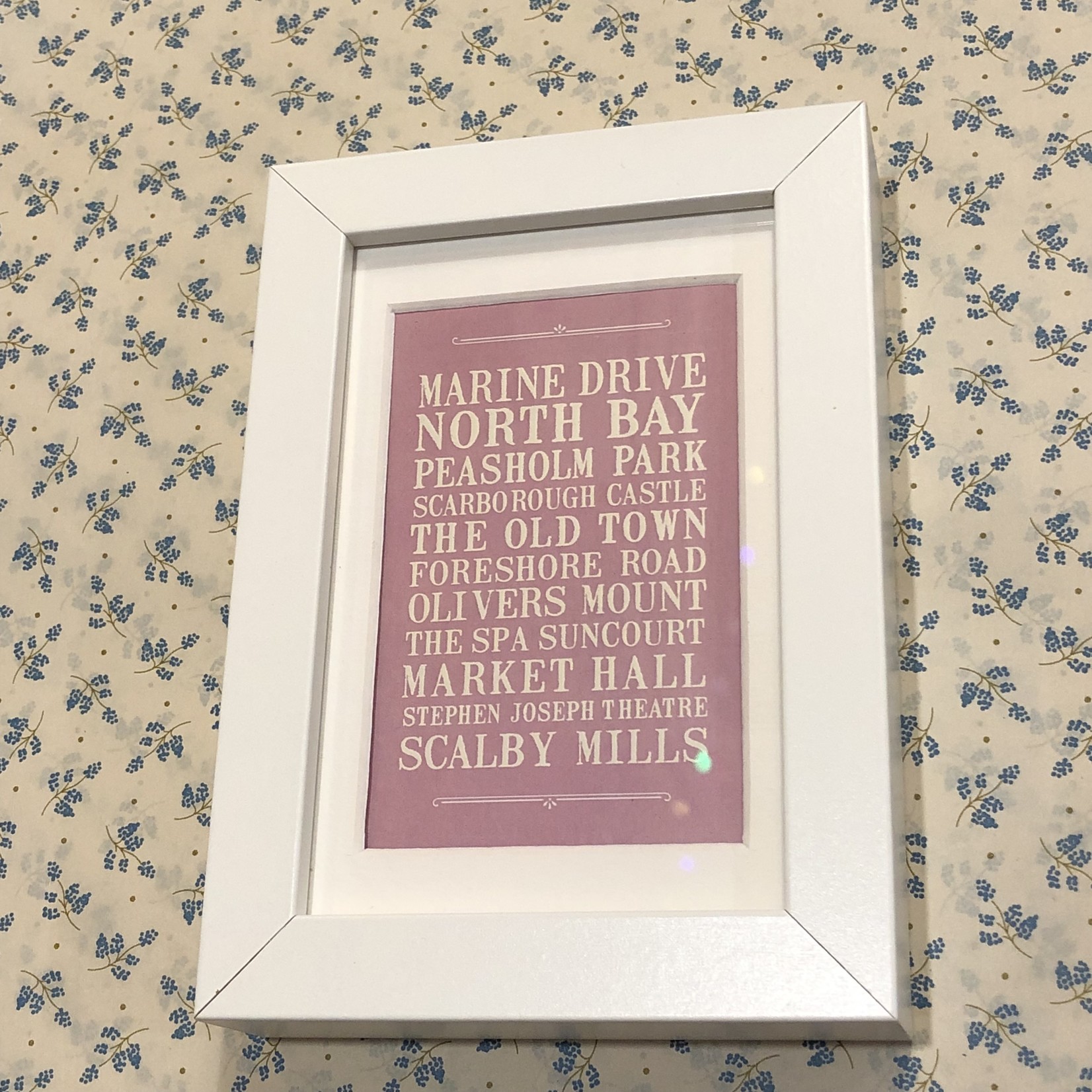 Homebird Art Homebird TINY Print Scarborough Streets