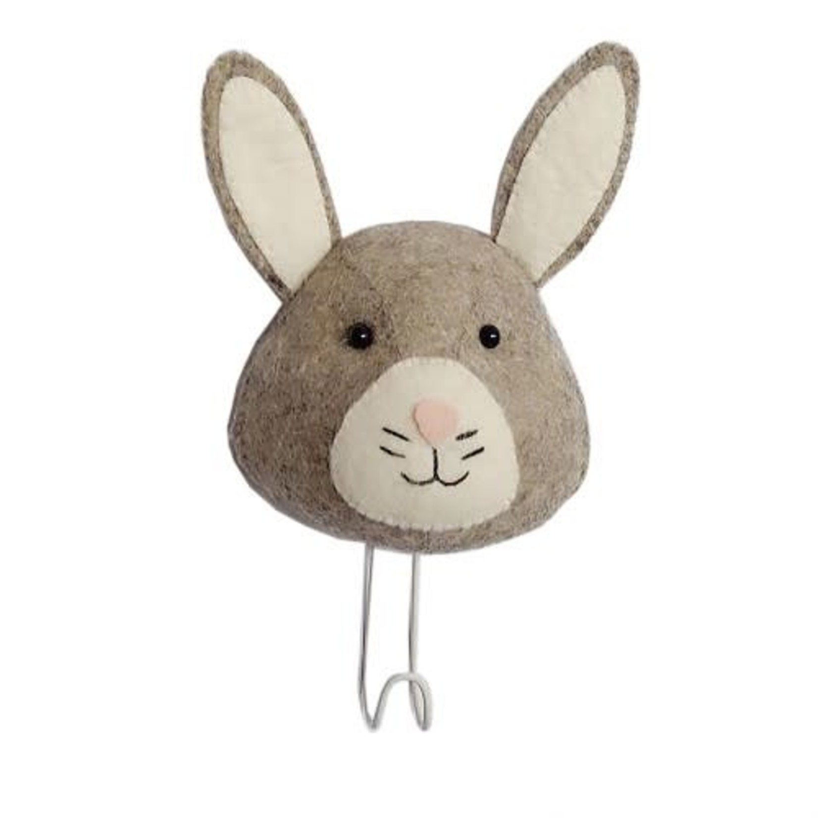 Fiona Walker Fiona Walker GREY Baby Bunny Hook