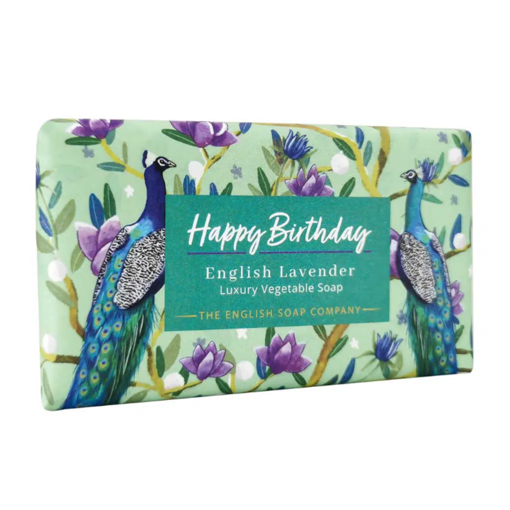 English Soap Company Happy Birthday 190g Lavender Soap