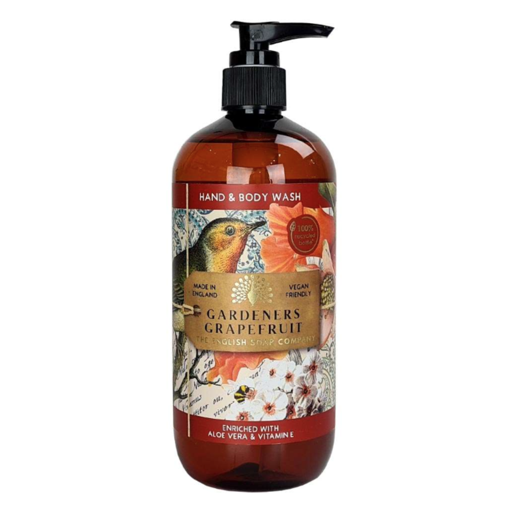 English Soap Company Gardeners Grapefruit 500ml Hand & Body Wash Anniversary Collection