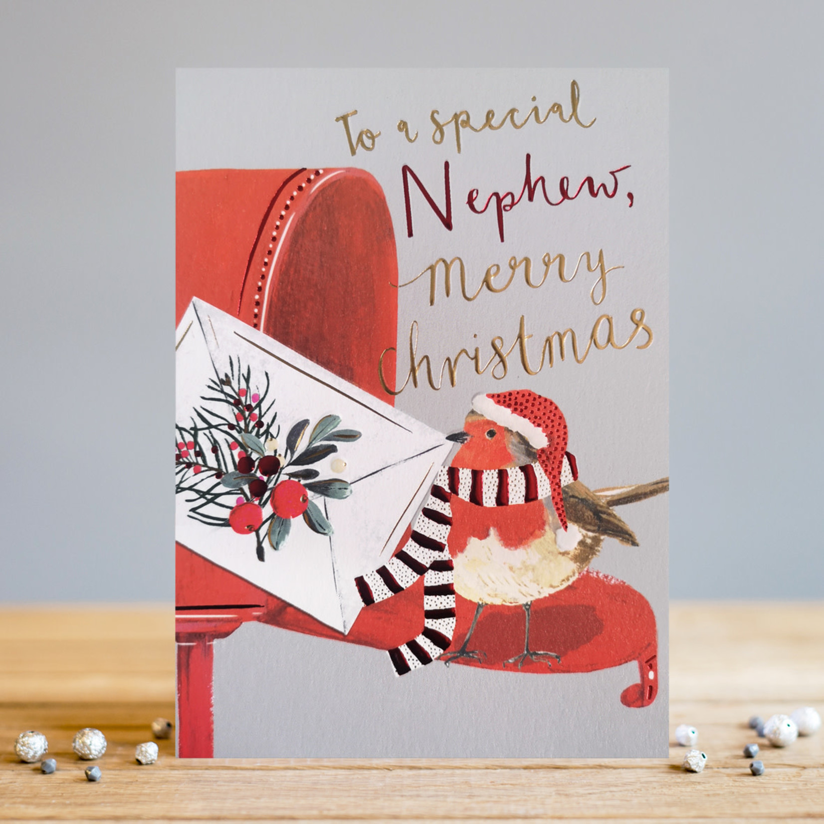 Louise Tiler Nephew Mailbox Christmas Card