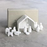 East of India Porcelain Nativity set