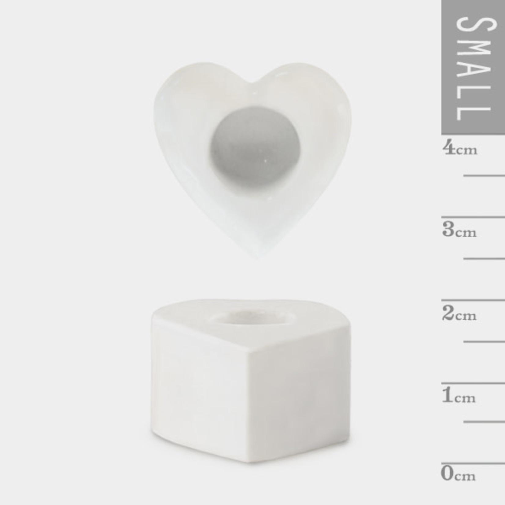 East of India Candle with Heart holder