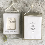 East of India Happy ever after Mini hanging frame