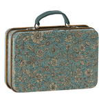 Maileg Maileg duck egg minty Blue Blossom Small Empty suitcase tin