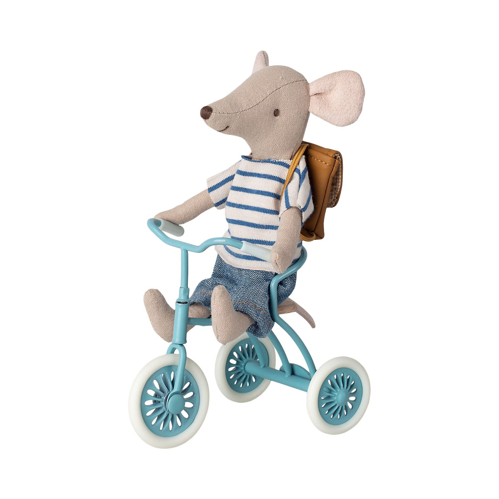 Maileg Maileg Tricycle bike mouse Big brother with bag