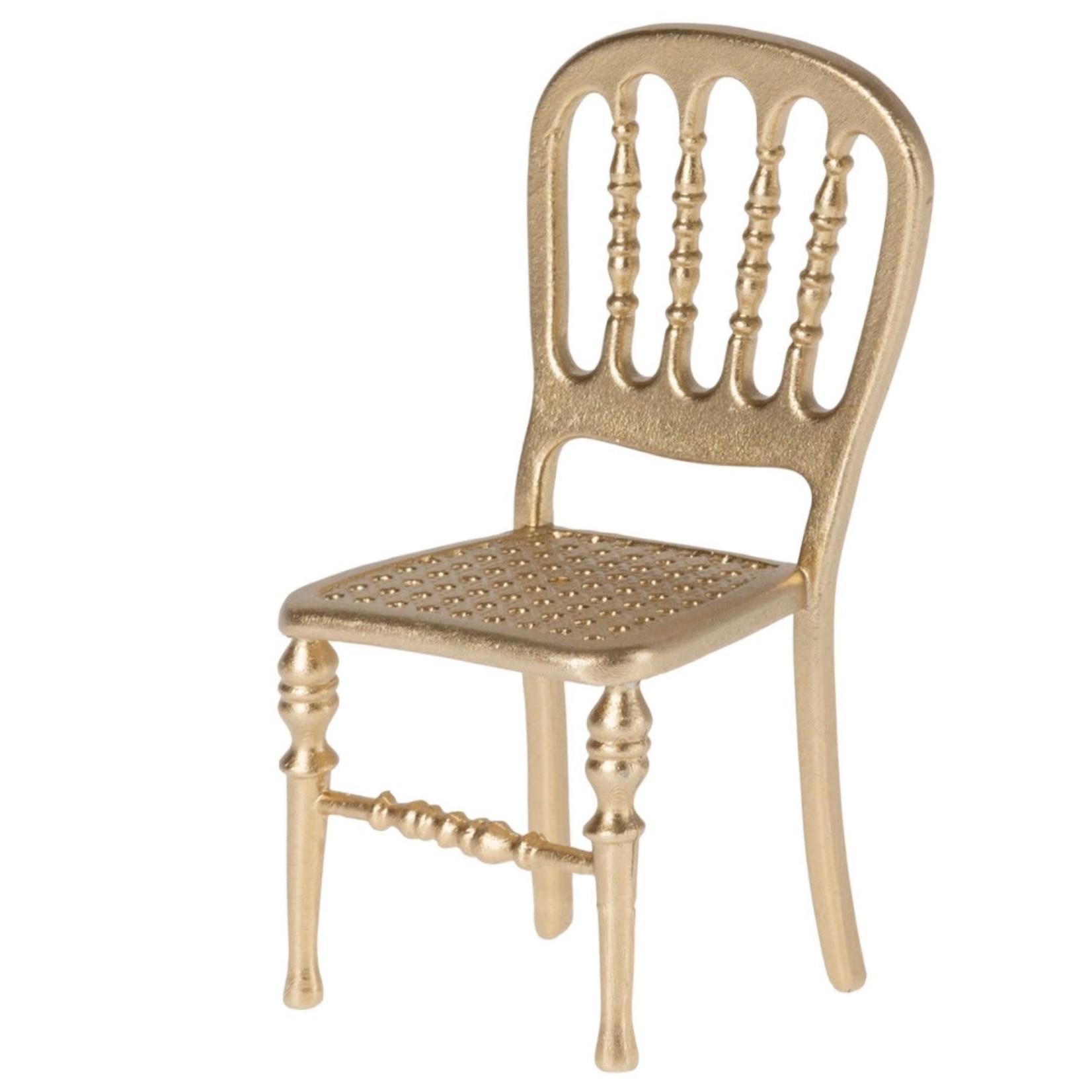 Maileg Maileg Gold Single Metal Chair for Mouse