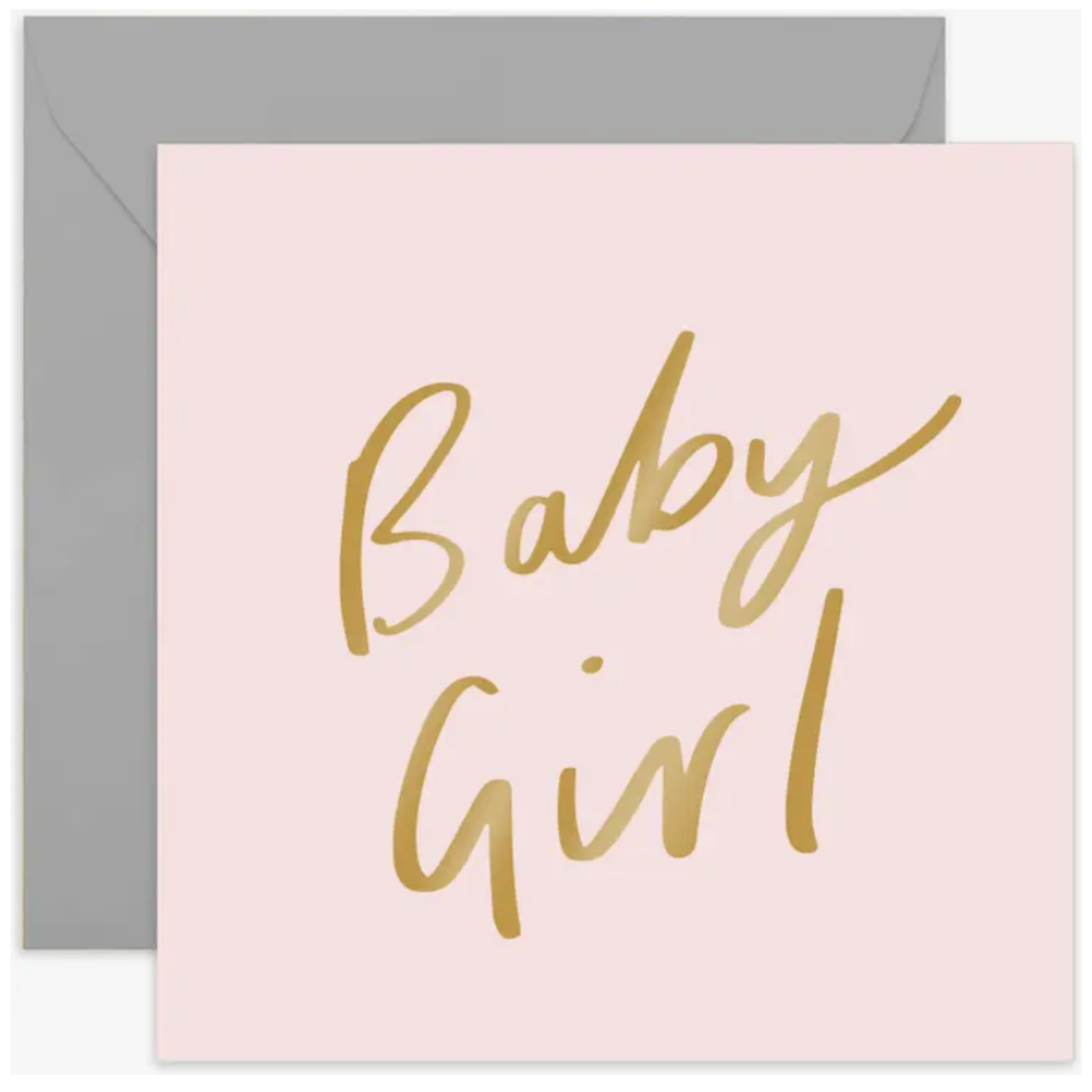 OLD ENGLISH CO. Pink Baby Girl Card