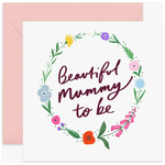 OLD ENGLISH CO. Beautiful Mummy To Be Floral Card
