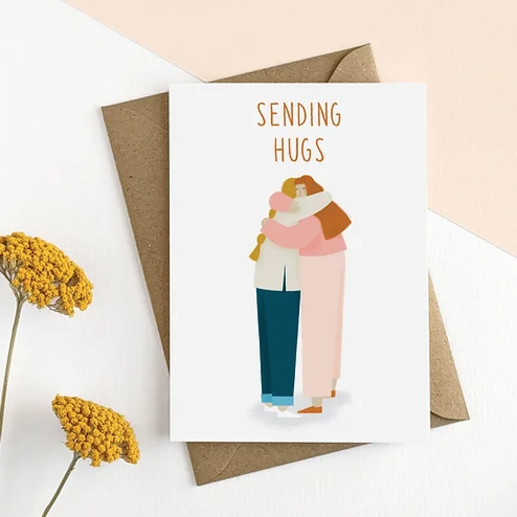 Elsa Rose Frere Sending Hugs Card