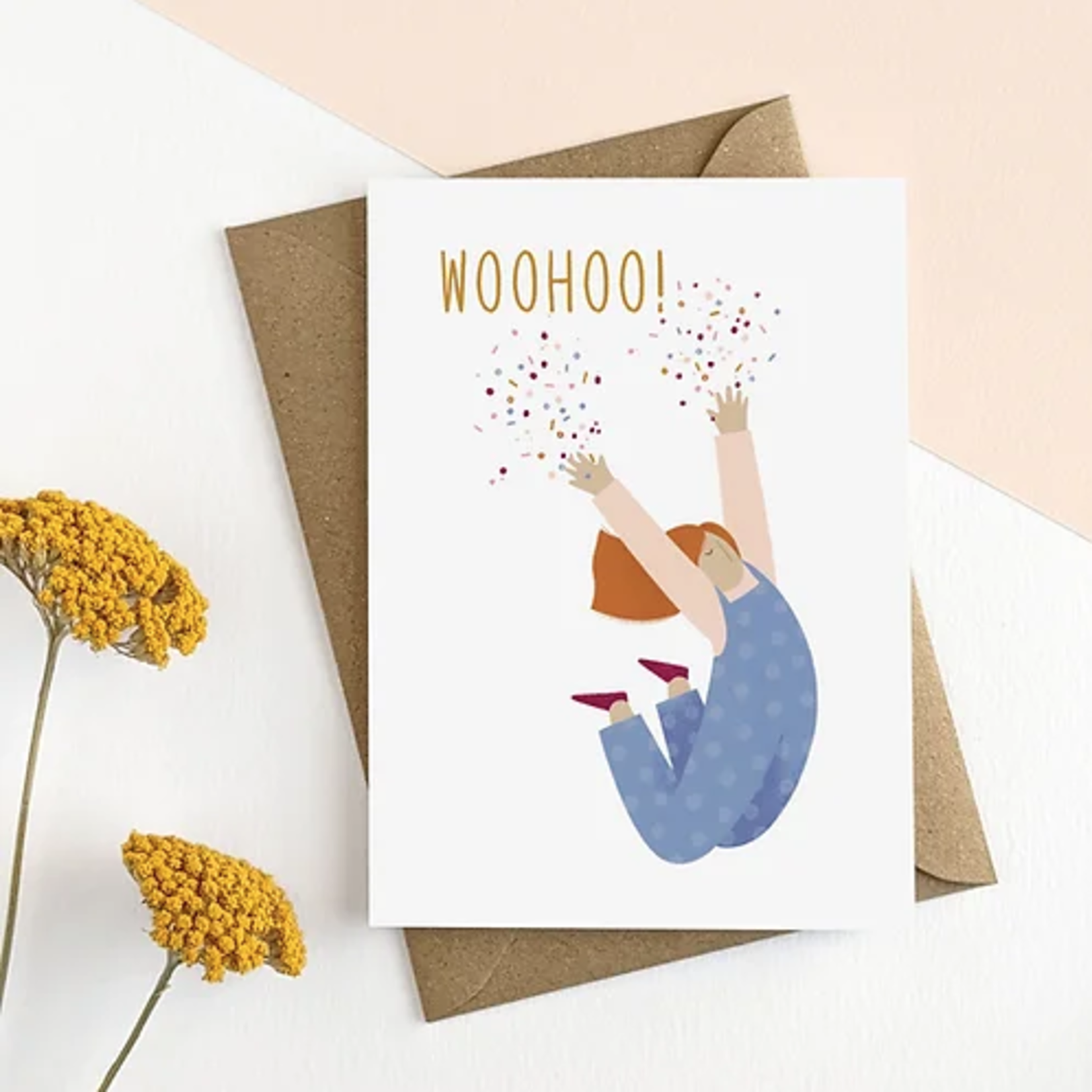 Elsa Rose Frere Congratulations Woo Hoo! Card