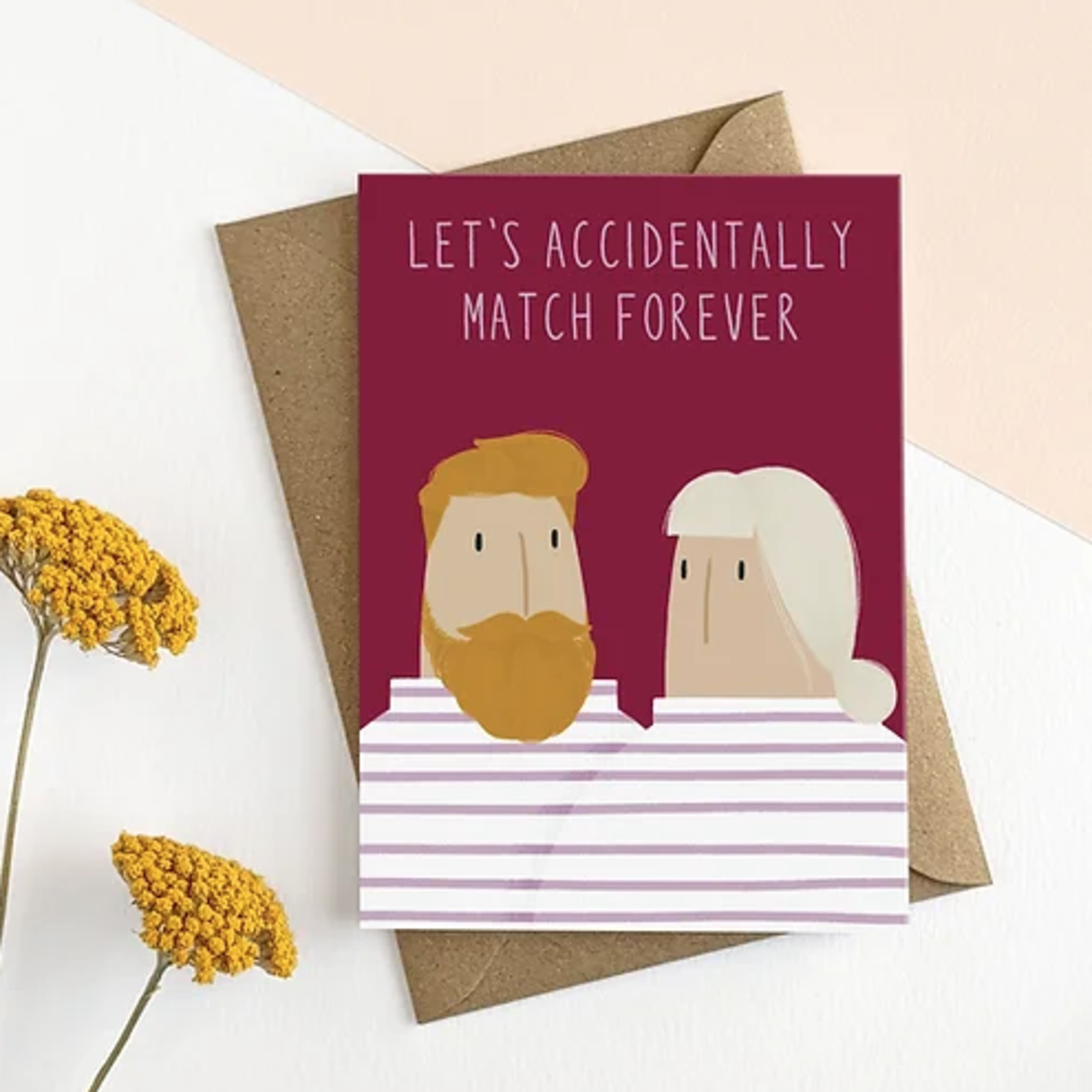 Elsa Rose Frere Let's Accidentally Match Forever Card